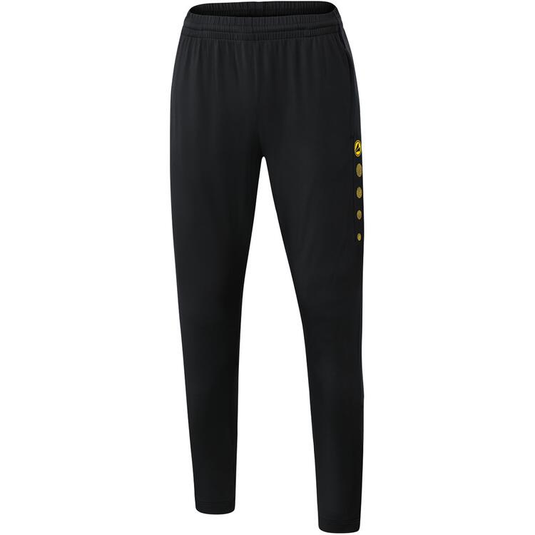 Jako Trainingshose Premium Damen 8420D-33 schwarz/citro Gr. 44 von Jako