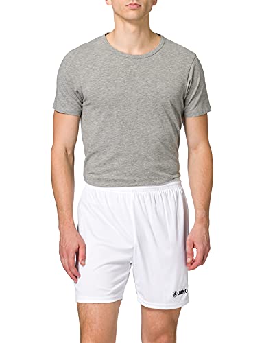 JAKO Herren Shorts Sporthose Manchester, Weiß, 6, 4412 von JAKO