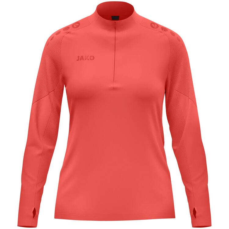 Jako Ziptop Light Flow Damen 8676D coral - Gr. S (34/36) von Jako