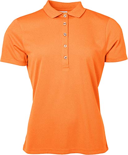 James & Nicholson Damen Active Poloshirt, Orange (Orange), 40 (Herstellergröße: XL) von James & Nicholson