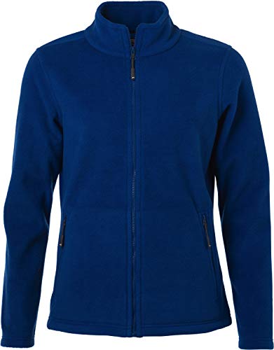 James & Nicholson Damen Fleece Jacke, Blau (Royal), 32 (Herstellergröße: XS) von James & Nicholson