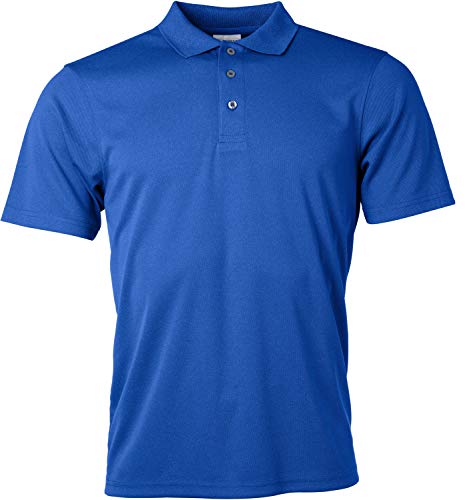 James & Nicholson Herren Active Poloshirt, Blau (Royal), XX-Large von James & Nicholson