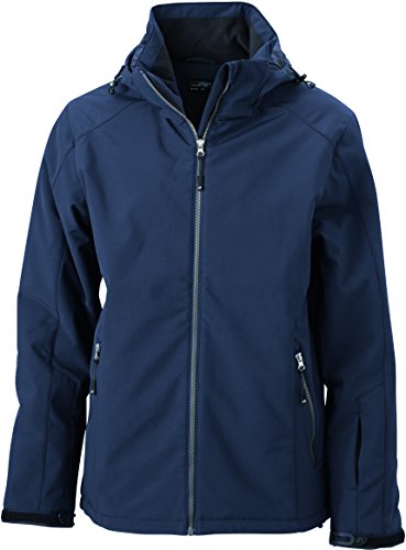 James & Nicholson Herren Wintersport Jacket Jacke, Blau (Navy), Medium von James & Nicholson