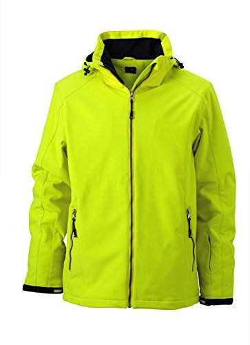 James & Nicholson Herren Wintersport Jacket Jacke, Gelb (Yellow), X-Large von James & Nicholson