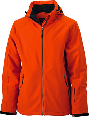 James & Nicholson Herren Wintersport Jacket Jacke, Orange (Dark-Orange), XXX-Large von James & Nicholson