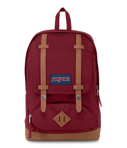 JanSport Cortlandt, Großer Rucksack, 25 L, 45 x 32 x 15 cm, 15 Zoll Laptop-Fach, Rostrot von JanSport