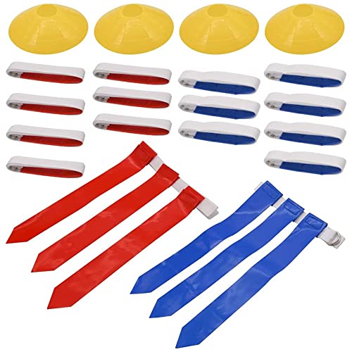 Jandra Flag Football Set, 14 Player Flag Football GüRtel und Flags Set, GüRtel für Kinder oder Erwachsene Flag Football Spieler von Jandra