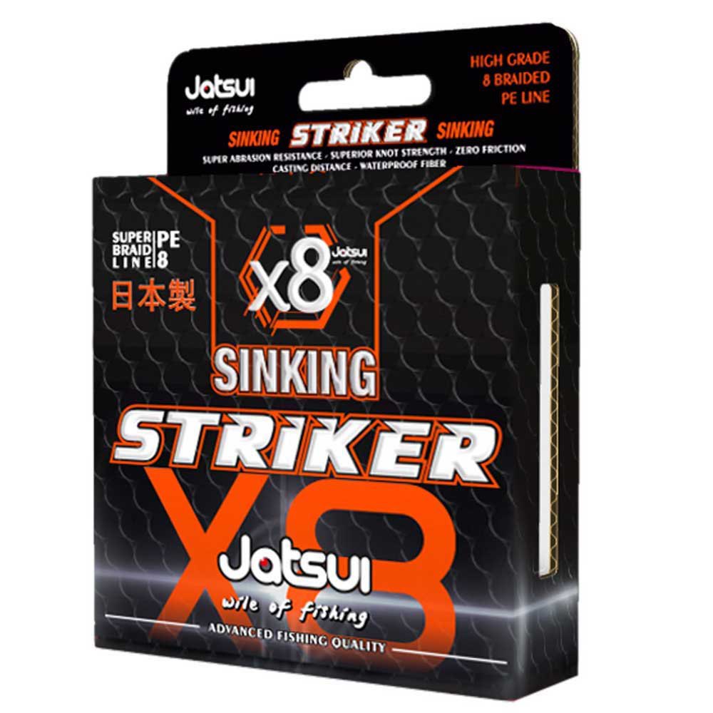 Jatsui Striker Sinking X8 275 M Braided Line Durchsichtig 0.250 mm von Jatsui