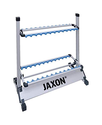 Jaxon Angeln Rutenständer für 24 Ruten Rutenablage Rutenhalter Standrutenständer von Jaxon