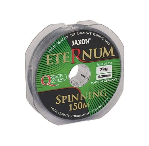 Jaxon Angelschnur ETERNUM Spinning Spule 150m / 0,16-0,40mm Monofile (0,20mm/7kg) von Jaxon