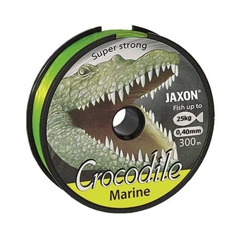 Jaxon Angelschnur Meeresschnur Crocodile Marine Fluo-gelb 300M Spule Monofile NEU&OVP (0,03€/m) (0,40mm / 25kg) von Jaxon
