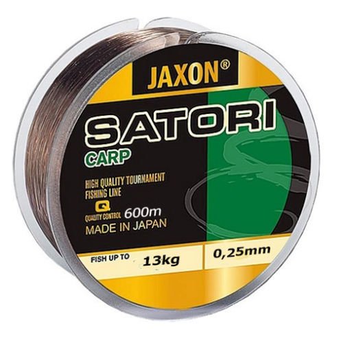 Jaxon Angelschnur Satori CARP 600m Spule Monofile Karpfen Schnur (0,25mm / 13kg) von Jaxon