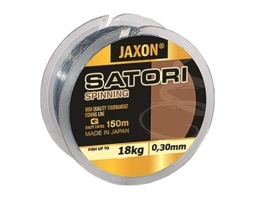 Jaxon Angelschnur Satori Spinning 150m Spule Monofile Schnur (0,30mm / 18kg) von Jaxon
