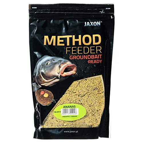 Jaxon Grundfutter Angelfutter Lockfutter Method Feeder Ready GROUNDBAIT 750g (Ananas/FM-ZR16) von Jaxon