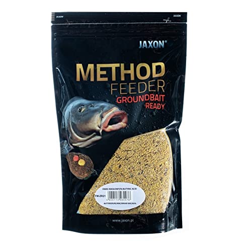 Jaxon Grundfutter Angelfutter Lockfutter Method Feeder Ready GROUNDBAIT 750g (Buttersäure/FM-ZR21) von Jaxon