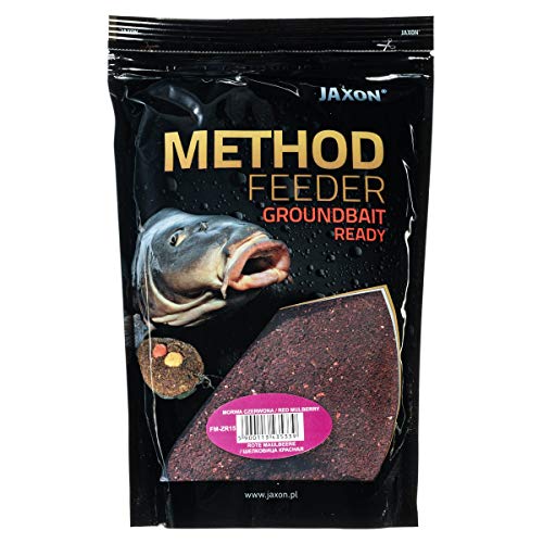 Jaxon Grundfutter Angelfutter Lockfutter Method Feeder Ready GROUNDBAIT 750g (Rote Maulbeere/FM-ZR15) von Jaxon