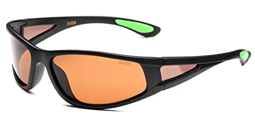 Jaxon Sonnenbrille Polarisationsbrille Angelbrille Sportbrille Polbrille mit Tasche AK-OKX44AM von Jaxon