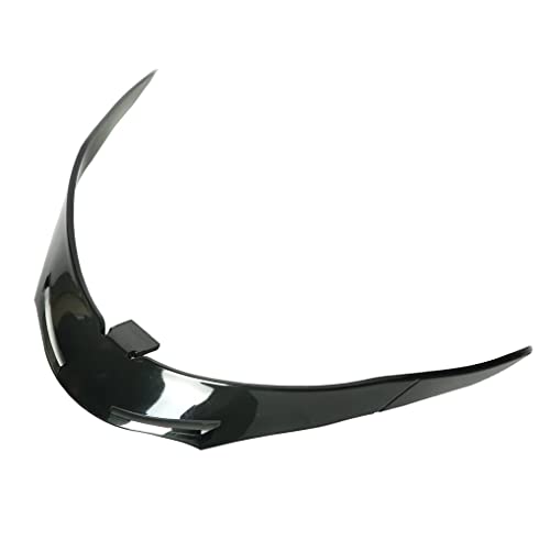 Jdon-hats Motorrad hinterer Trimm Helm Spoiler Fall for Nolan N46 / N87 / Xlite X802. (Farbe : Deep Smoke) von Jdon-hats