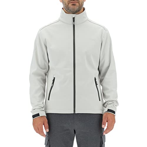 JEEP O102561-J863 J MAN SOFTSHELL JACKET W/Zipped Pockets J22W Light Graystone M von JEEP
