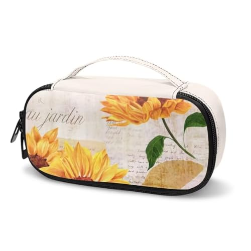 Jeiento Isolierte Kühltasche mit Sonnenblumen-Motiv, für Diabetiker, Medikamente, isoliert, Kühltasche von Jeiento