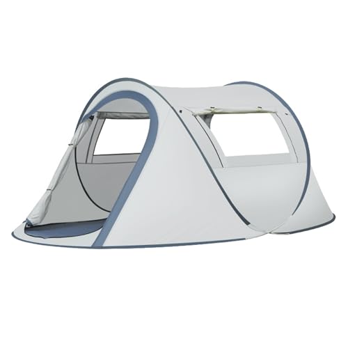 Jemora Pop-Up-Campingzelt für den Außenbereich, automatisch, sofort tragbar, 2-Personen-Regenschutzzelt in Bootsform von Jemora