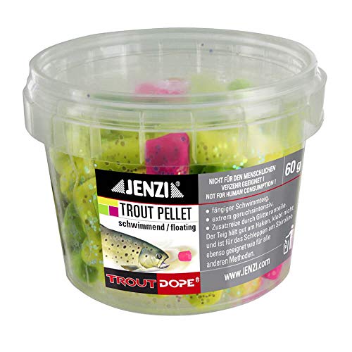 Jenzi Trout-Pellets 60g Multi-Color von Jenzi