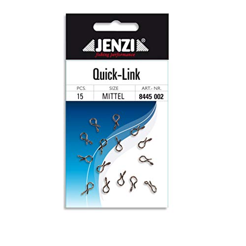 Jenzi Quick Link Fliegenverbinder Size: mittel 15 St/SB Jenzi Quick Link Fliegenverbinder Size: mittel 15 St/SB von Jenzi