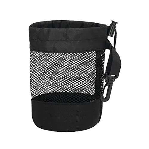 Golfbeutelbeutel Golfballhalter Nylon Mesh Reißverschlusslagerhandtasche mit Ausrüstungscliphaken, Golfbeutelbeutel von Jeorywoet
