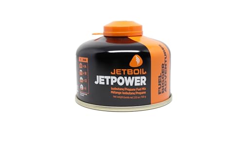 Jetboil Gaskartusche Jetpower 100 g. 100 g Schwarz von Jetboil