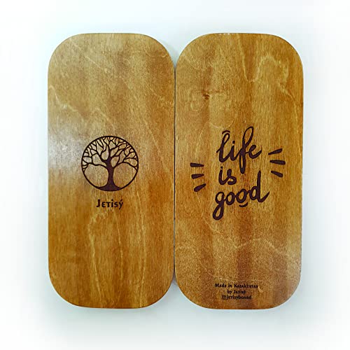 Sadhu Board für Yoga Praxis, Handgemachtes Holzbrett mit Nägeln zum Stehen auf Füßen, Sadhu Übungs-Holzbrett mit verzinkten Nägeln, Entspannungsbrett für Akupunkturmassage, Yoga Geschenk von Jetisy