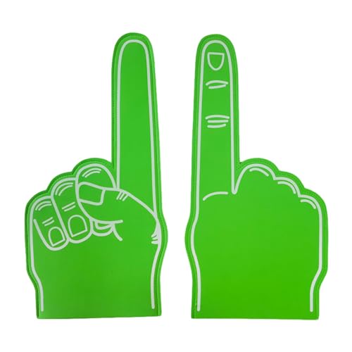 Riesiger Schaumstoff-Finger, 50 G, Effizienter Sport-Fan-Schaumstoff-Finger, Stabile -Rohling-Schaumstoff-Hand, Müheloser Schaumstoff-Jubelfinger, Sichere Schaumstoff-Siegeshand Für Sport, Veransta von Jhcozkas