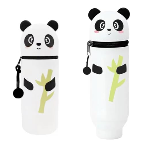 Jiahuade Kawaii Federmäppchen,Mäppchen,Federmäppchen Reißverschluss,Mäppchen Panda,Stand up Federmäppchen,2-in-1 Weiche Silikontasche,Stifte Mäppchen, Cartoon Federmäppchen,Large Capacity Pencil Case Jiahuade Kawaii Federmäppchen,Mäppchen,Federmäppchen Reißverschluss,Mäppchen Panda,Stand up Federmäppchen,2-in-1 Weiche Silikontasche,Stifte Mäppchen, Cartoon Federmäppchen,Large Capacity Pencil Case von Jiahuade