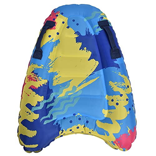 Aufblasbares Surfbrett, Aufblasbares Bodyboard mit Griffen, Aufblasbares Surf-Bodyboard Schwimmen Aufblasbares Schwimmendes Surfbrett für Kinder Erwachsene Schwimmanfänger(#1) von Jiawu