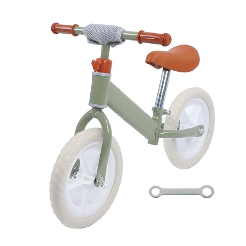 Kleinkind-Laufrad, kein Pedal-Trainingsrad, Interaktives Push-Fahrrad für Frühes Lernen mit Verstellbarem Sitz und Lenker, für 2-, 3-, 4- und 5-jährige Jungen und Mädchen von Jiawu