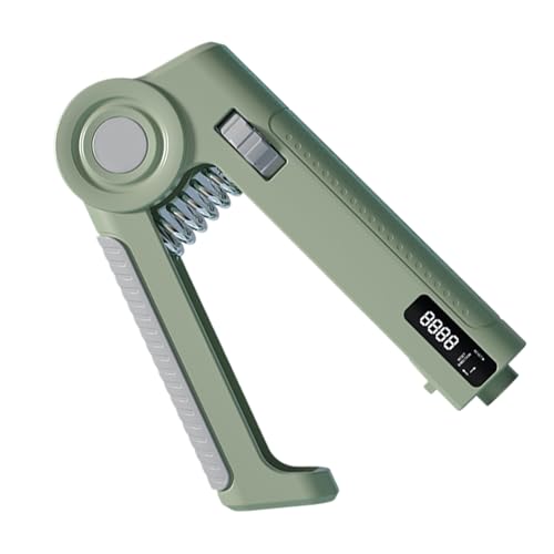 Griffstärketester Handkraftmessgerät Digital Handdynamometer Elektronisches Dynamometer Elektronisches Dynamometer Handstärkungsübung Einstellbar Digital Gripper für Männer Frauen von Jingmiger