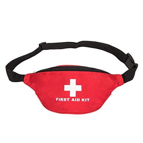 Jipemtra Erste-Hilfe-Tasche für Erste-Hilfe-Bauchtasche, kleine Reisetasche, Leere Tasche, Erste-Hilfe-Aufbewahrung, kompakte Überlebens-Medizintasche von Jipemtra