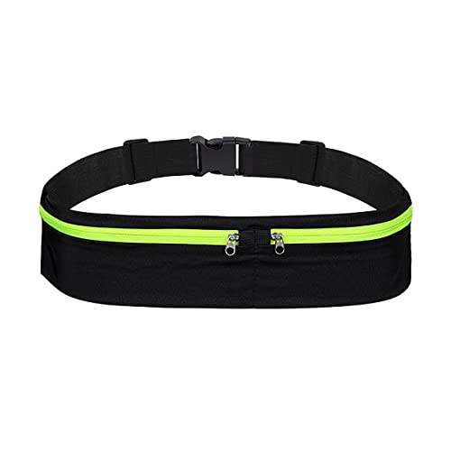 Laufgürtel zum Fitness Damen und Herren Running Belt Taille Gürteltasche Running Belt Bag Laufgürtel für Handy Laufen, Sport, Fitness von Jiujiutu