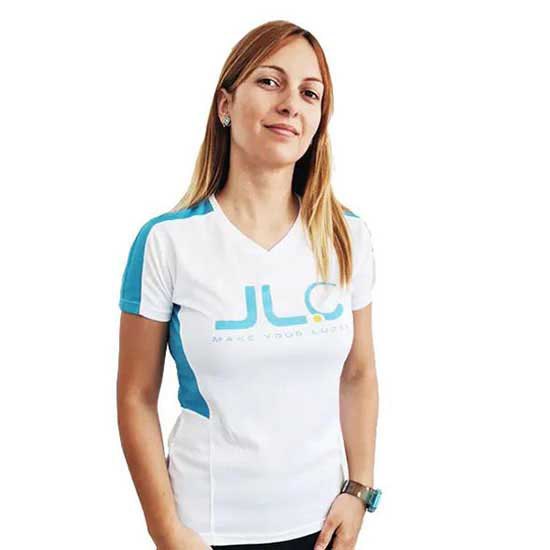 Jlc Technical Short Sleeve T-shirt Weiß L Frau von Jlc