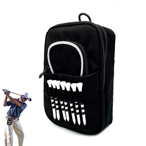 Golf-Wertsachen-Tasche - Golfballhalter, Golf-Ausrüstungstasche | Golftasche | Golf-Wertgegenstände Tasche | Golfball Tasche inkl von Jlobnyiun
