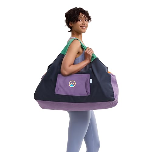 JoYnWell Yogamatten-Tasche – Große Yoga-Tasche mit Yogamatten-Gurt, Reißverschluss und Taschen – Yoga-Tasche von JoYnWell