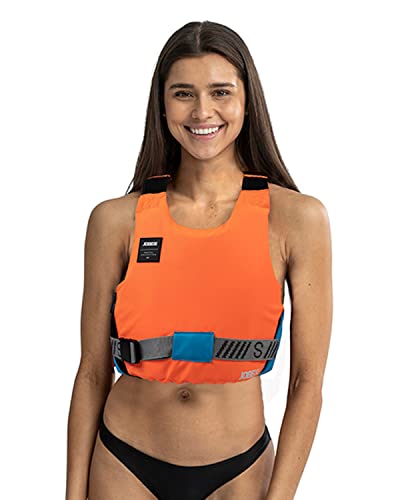 Jobe Rental Short Life Vest Kurze Schwimmweste Boot Jetski Wasserski Weste Wassersports Damen orange Blue Gr. M von Jobe