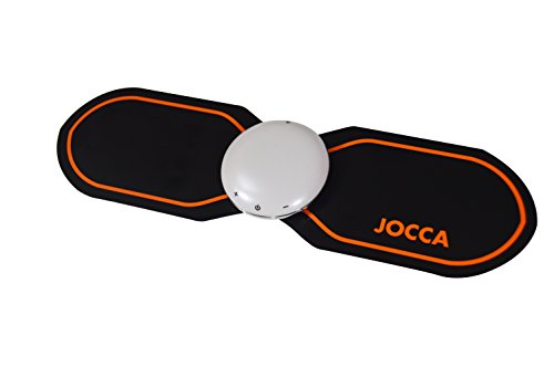 Jocca Unisex 2275 ABS Muskel Stimulator mit Arm und Musculus Gluteus, schwarz von Jocca