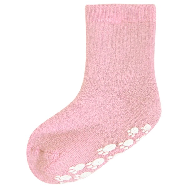 Joha - Kid's 721 Wool Sock Anti-Slip - Hüttenschuhe Gr 23-26 rosa von Joha