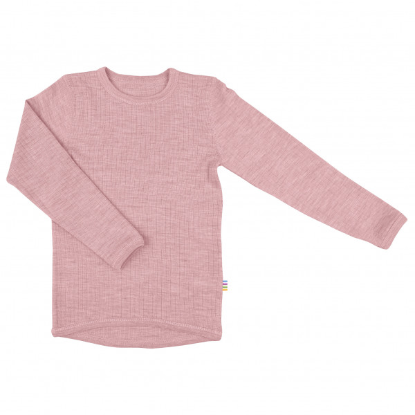 Joha - Kid's Shirt L/S Basic - Merinounterwäsche Gr 120;130;140;150;70;80;90 beige;blau;lila/grau;rosa;weiß von Joha
