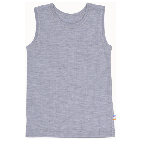 Joha - Kid's Undershirt  Basic - Merinounterwäsche Gr 100;110;120;130;140;150;90 blau;braun;lila;rosa/weiß;weiß von Joha