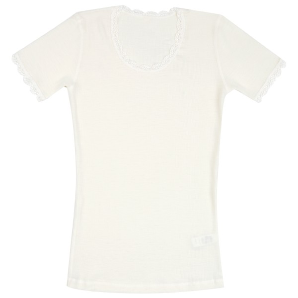 Joha - Women's T-Shirt 70403 - Merinounterwäsche Gr M weiß von Joha