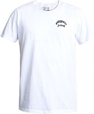 John Doe Lion, T-Shirt - Weiß/Gelb/Rot/Hellblau - XXL von John Doe