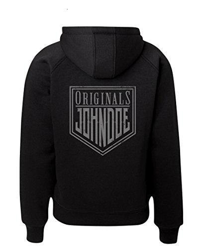 John Doe Men's Originals Sweatshirt, Schwarz, 2XL von John Doe