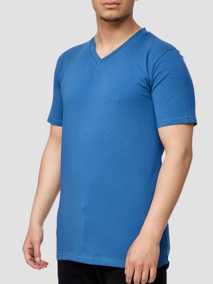John Kayna T-Shirt John Kayna T Shirt Herren Tshirt Tee T-Shirt für Männer Polo Poloshirt (Shirt Polo Kurzarmshirt Tee, 1-tlg) Fitness Freizeit Casual von John Kayna