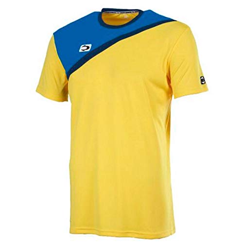 John Smith Jungen Acis T-Shirts, gelb/königsblau, XXS von John Smith